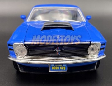 Ford MUSTANG Boss 429 год выпуска 1970 1:24 Motormax 73303