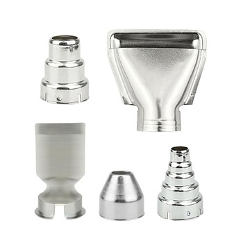 5 Pieces Heat Nozzles Kit Stainless Steel for Hot Air Soldering Station