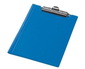 CLIPBOARD DESKA ZAMYKANA A5 NIEBIESKA PANTA PLAST