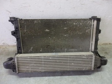 CHLADIČ VODY KLIMATIZACE INTERCOOLER MERCEDES W176 W246 CDI