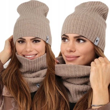 CZAPKA SMERFETKA BEANIE LEKKA POLSKA MOKKA 2427