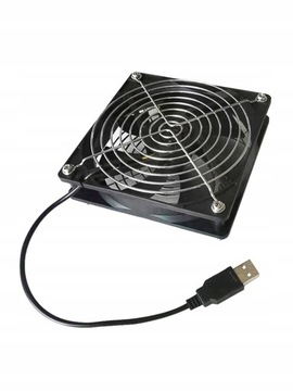 5V USB Router Cooling Fan DIY TV Box Ball Sleeve