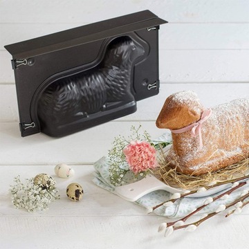 Forma do Pieczenia Wielkanocny Baranek 3D Forma Wielkanocna TRADYCJA