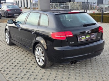 Audi A3 8P Hatchback 3d 1.4 TFSI 125KM 2011 Audi A3 Sportback 1.4 125PS Automat Nowy Rozrzad Czarna Gwarancja 1.4, zdjęcie 3