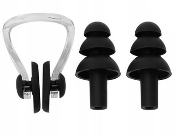 ZATYCZKI DO NOSA I USZU na basen STOPERY KLIPSY