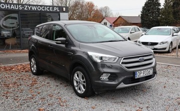 Ford Kuga II SUV Facelifting 2.0 TDCi 150KM 2018 Ford Kuga Automat, 4x4 naped, Skora, Nawigacja, El. Klapa bag. GWARANCJA..., zdjęcie 1
