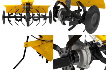 БЕНЗИНОВЫЙ МАНОМЕТР КУЛЬТИВАТОР ДЗИК 60см 10л.с. 163см3 RATO GoodMajster