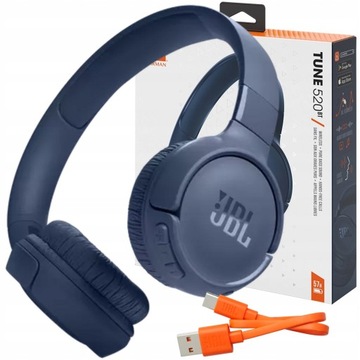 SŁUCHAWKI BEZPRZEWODOWE JBL NAUSZNE Z MIKROFONEM BLUETOOTH WYGODNE LEKKIE