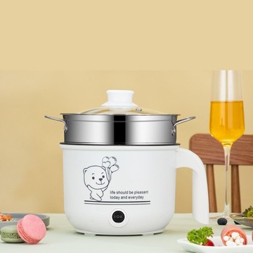 Garnki elektryczne Nonstick Uniwersalne przenośne do użytku domowego z paro