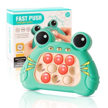 ИГРА POP IT ДЛЯ ДЕТЕЙ 3-12 лет FROG KLIKUŚ (SPEED PUSH GAME) ПОДАРОК