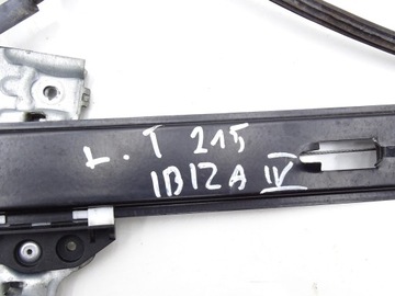 MECHANIZMUS OKNO LEVÝ ZADNÍ SEAT IBIZA IV 6J4839401C