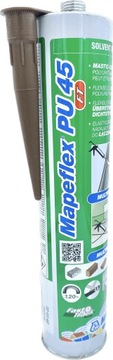 Uszczelniacz poliuretanowy MAPEFLEX PU45 FT 300ml MAPEI - 142 brązowy