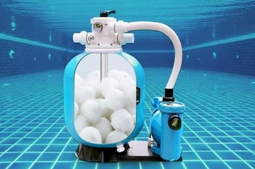 Фильтровальные шарики 500 г для насосов для бассейнов и джакузи с картриджем для песка