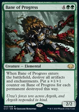 Bane of Progress Commander Collection: Green