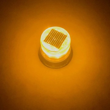 OBROTOWA LAMPA OSTRZEGAWCZA KOGUT LED BŁYSKU SŁONECZNEGO PODSTAWĄ MAGNETYCZ