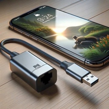 USB-АДАПТЕР ETHERNET СЕТЕВАЯ КАРТА LAN-концентратор USB GIGABIT RJ45