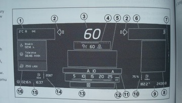 VOLVO FH Руководство по польскому языку для Volvo FH 2012 + тахограф + ЧЕХОЛ + ярлык