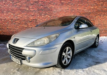 Peugeot 307 II 2006 Peugeot 307 Cabrio Klima Alu Gwarancja w cenie Warszawa VRDD 1.6 Benzyna, zdjęcie 1