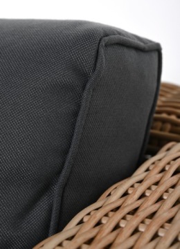 Комплект садовой мебели для балкона, 5 предметов, техноротанг бежевый