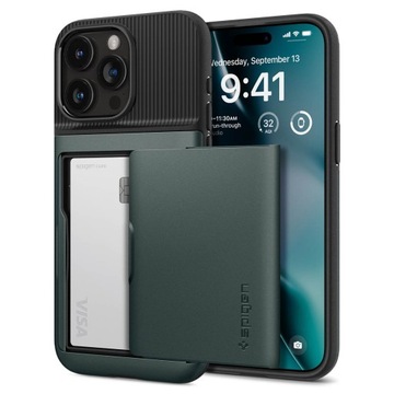 ZESTAW SPIGEN | POKROWIEC DO IPHONE 15 PRO MAX + SZKŁO GRTIS