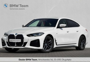 BMW Seria 4 G22-23-26 Coupe 2.0 420d 190KM 2024 BMW Seria 4 I wlasciciel Gwarancja M Sport Bezwypadkowy FVAT23