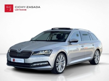 Skoda Superb III Scout 2.0 TDI SCR 200KM 2022 Skoda Superb 2.0TDI 200KM DSG STYLE 4X4 Kamera Kessy Navi Skora Panorma 19