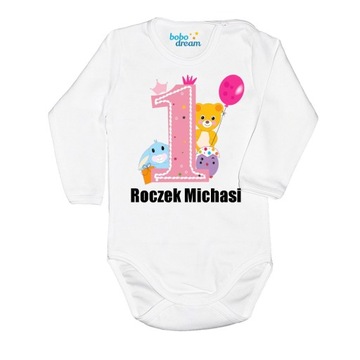 Body na 1 urodziny Roczek z imieniem 86