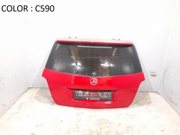 MERCEDES-BENZ GLK (X204) 2011 ZADNÍ VÍKO KUFRU KUFRU