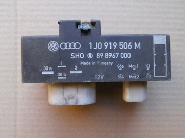 MODUŁ STEROWNIK WENTYLATORÓW VW AUDI 1J0919506M