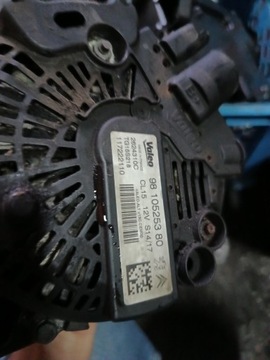 ALTERNÁTOR 1.6 BLUE HDI CITROEN C3 III 9810525380