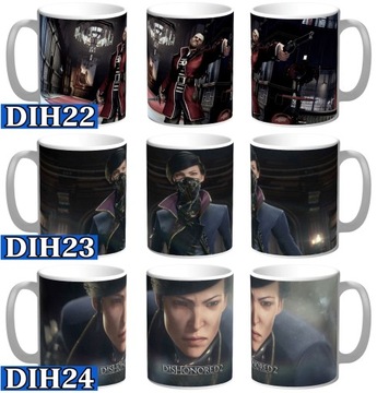 MUG Dishonored 2 кружки в подарок имя + коробка