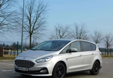 Ford S-Max II Van Facelifting 2.0 EcoBlue 150KM 2021 Ford S-Max z Gwarancja Bezwypadkowy Kupiony Salon 2-2021r 2.0 Diesel 150KM, zdjęcie 25