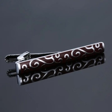 Classic Matte Tie Bar Men Jewelry Simple Brushed