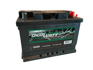 Akumulator Gigawatt G60R 12V 60Ah 540A Bosch