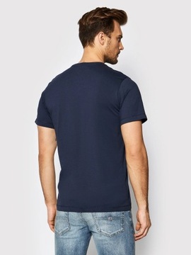 TOMMY JEANS HILFIGER GRANATOWY T-SHIRT BASIC