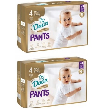 Pieluchomajtki DADA PANTS 4 MAXI EXTRA CARE 2x39 SZT
