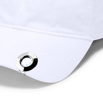 Маркер для мяча для гольфа Зажим для шляпы для гольфа Зажим для шляпы из нержавеющей стали