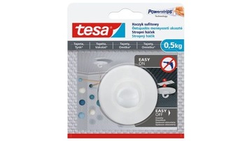 TESA Sufitowy haczyk samoprzylepny 0,5kg do tapet