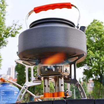 3-RDZEŃ PIECA KUCHENKA TURYSTYCZNA GAZOWA NA KARTUSZE Z ADAPTEREM 5800W