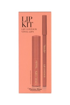 Pierre Rene Zestaw Prezentowy do makijażu ust 04 Warm Nude Fusion