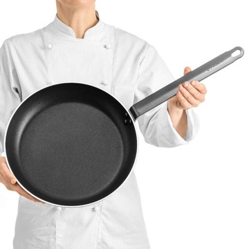 АЛЮМИНИЕВАЯ СКОВОРОДА С АНТИПРИГАРНЫМ ПОКРЫТИЕМ PLATINUM PLUS 36 СМ FORGAST FG02327