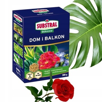 SUBSTRAL OSMOCOTE NAWÓZ UNIWERSALNY DO ROŚLIN DOM I BALKON 300G
