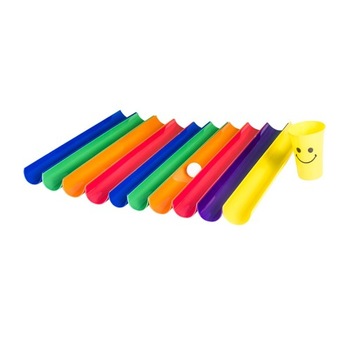 Pipeline Kit Gry grupowe Pipeline Challenge dla dorosłych Pole 10 Half Pipes