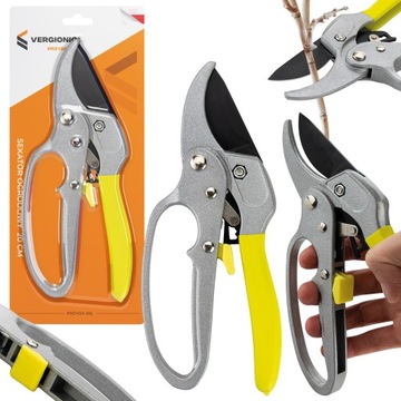 SEKATOR OGRODOWY NOŻYCE 20CM DO GAŁĘZI KRZEWÓW
