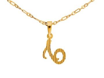 Naszyjnik łańcuszek srebrny złoto litera T alfabet