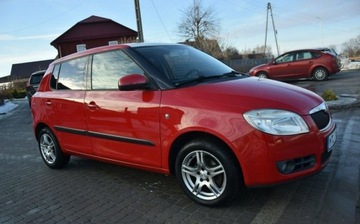 Skoda Fabia II Hatchback 1.4 i 16V 85KM 2007 Skoda Fabia 1.4 MPI Klima Tempomat Sprowadzony 160 Tys. KM Oplacony, zdjęcie 6