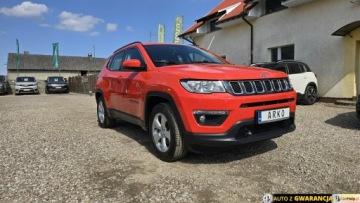 Jeep Compass II SUV 1.4 MultiAir 140KM 2019 Jeep Compass tempomat ACC, kamera, asystent pasa