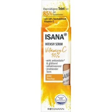 ISANA VITAMIN C SERUM DO TWARZY Z WITAMINĄ C 30ml