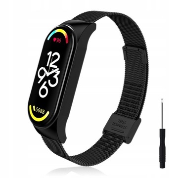 OPASKA METAL DO XIAOMI MI BAND 7 PASEK MIBAND 7