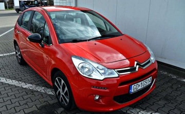 Citroen C3 II Hatchback facelifting 1.0 VTi 68KM 2016 Citroen C3 Bezwypadek Klima, zdjęcie 1